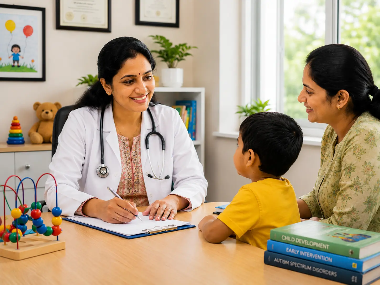 Developmental paediatric support for children