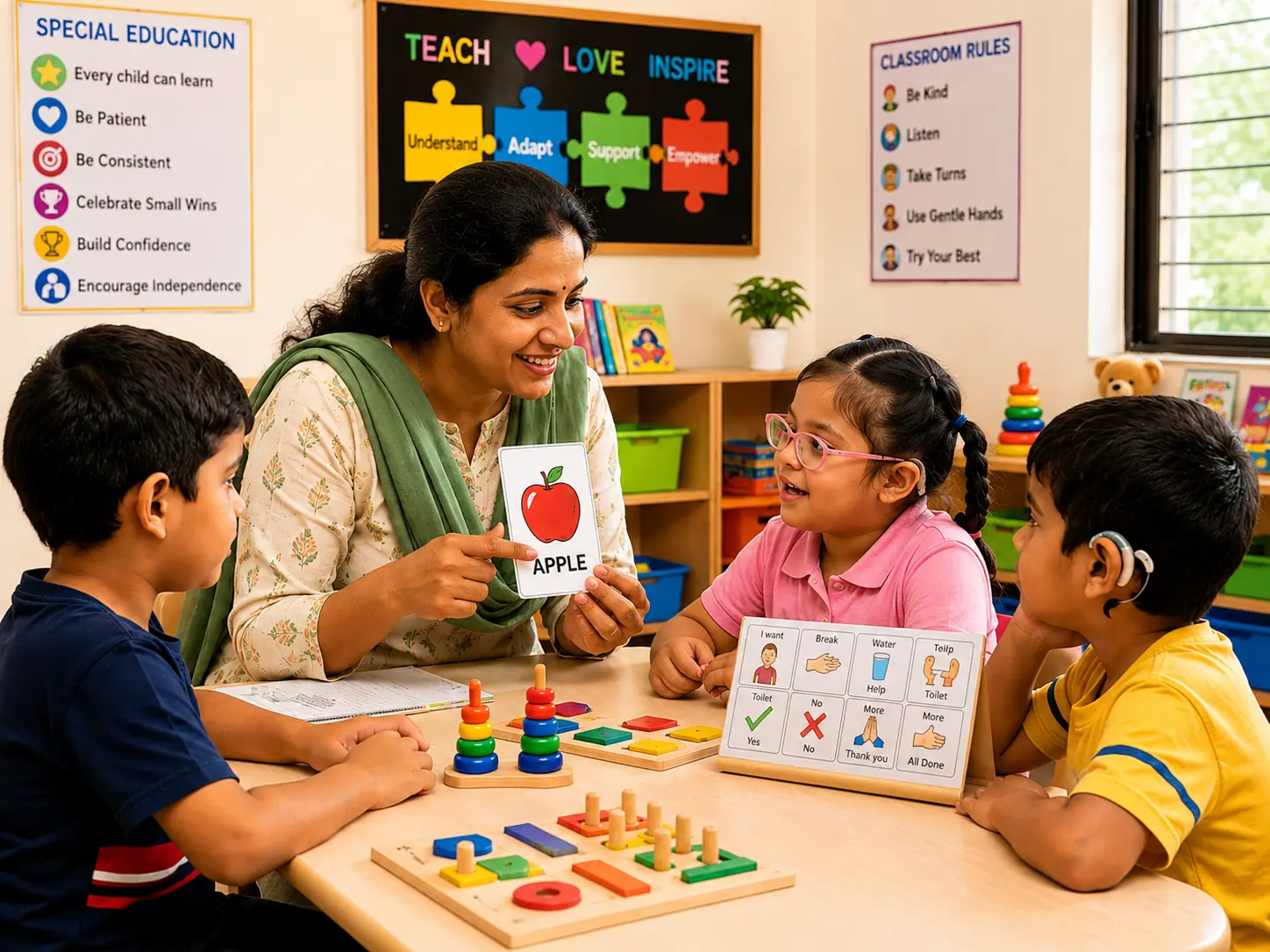 Special education support for children